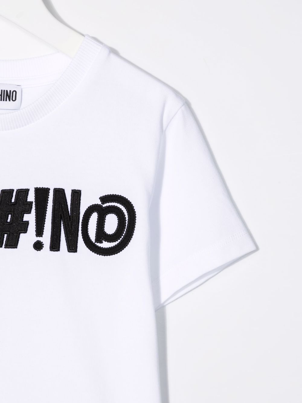 MOSCHINO LOGO CREW-NECK T-SHIRT 