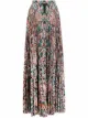 Image 1 of ETRO paisley-print pleated skirt