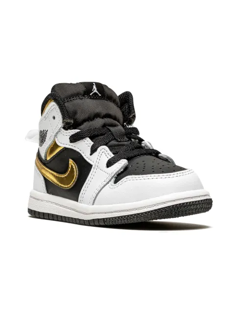 Jordan Kids tenis Jordan 1 Mid Metallic Gold