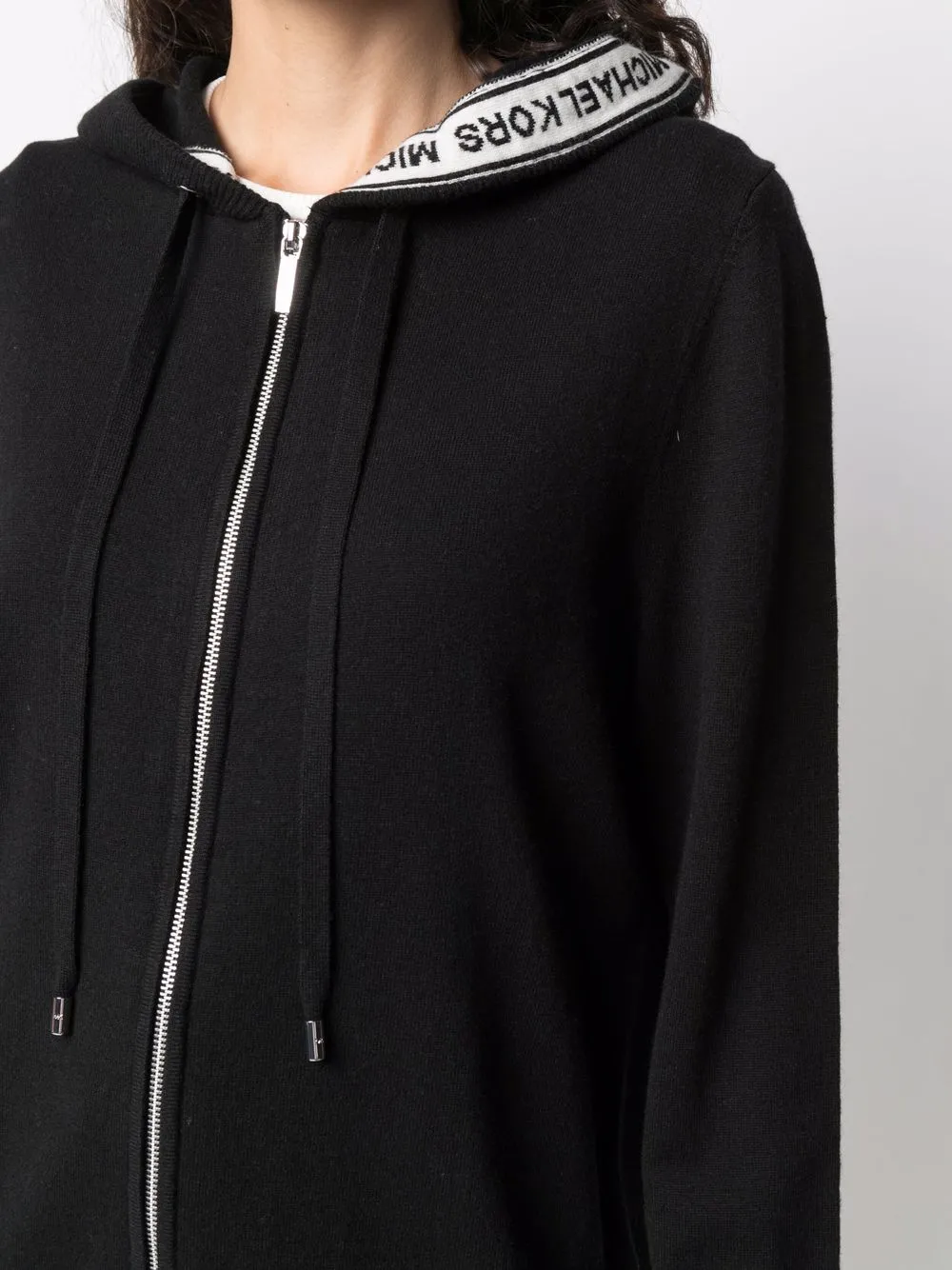 Michael Michael Kors monogram-print zip-front Hoodie - Farfetch