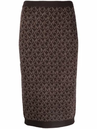 michael kors skirts brown