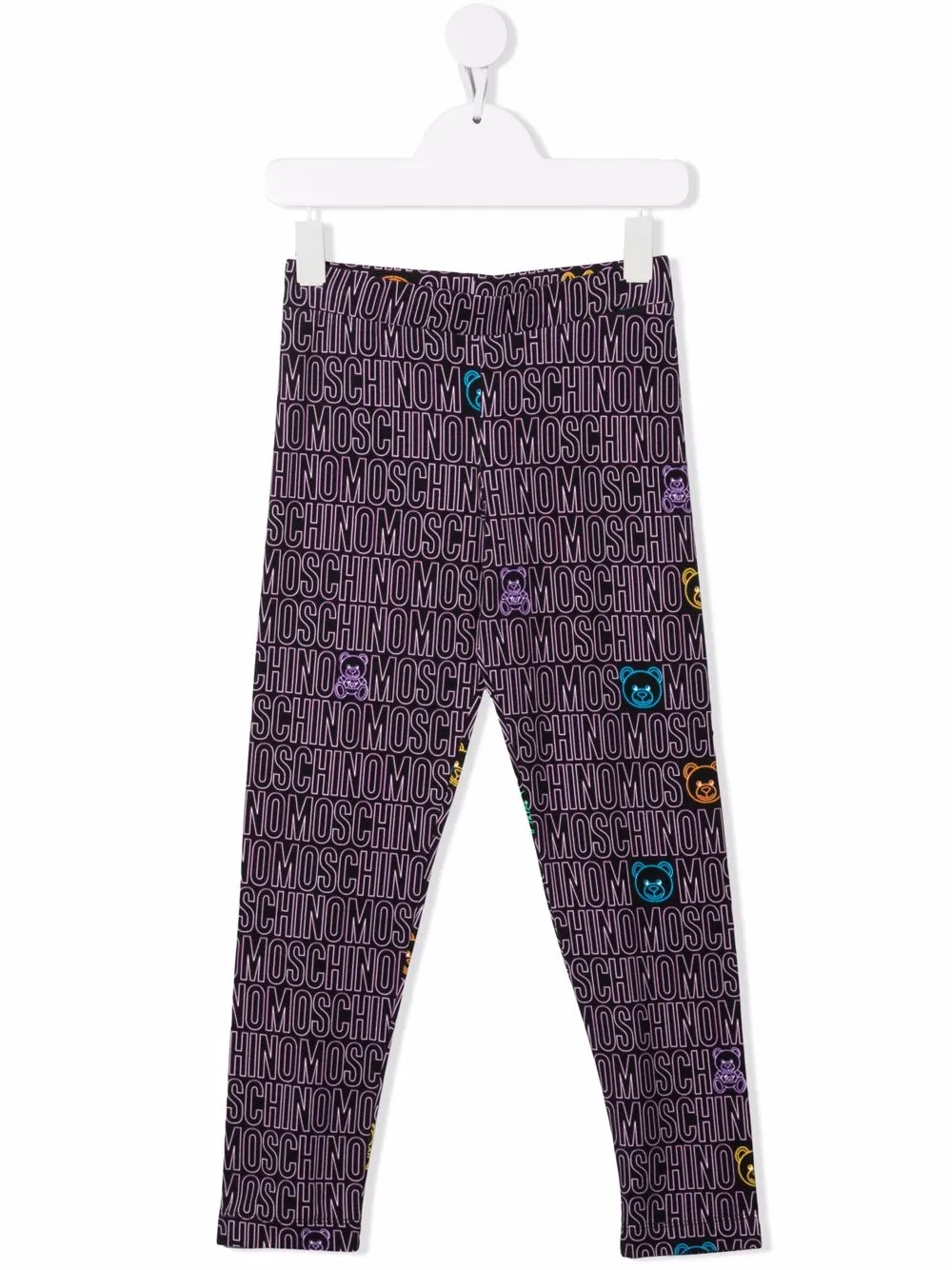 Image 1 of Moschino Kids logo print leggings