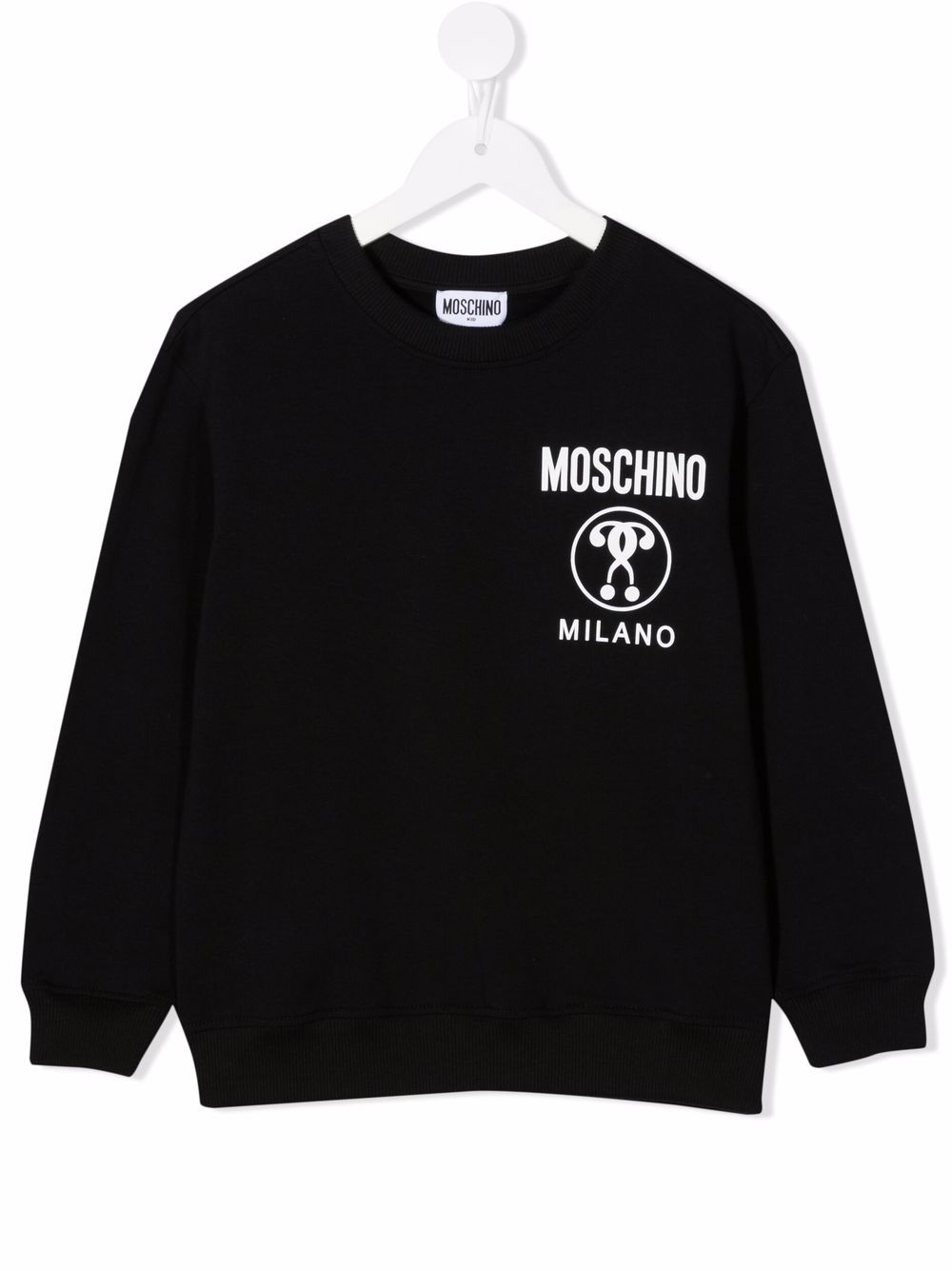 фото Moschino kids толстовка с логотипом