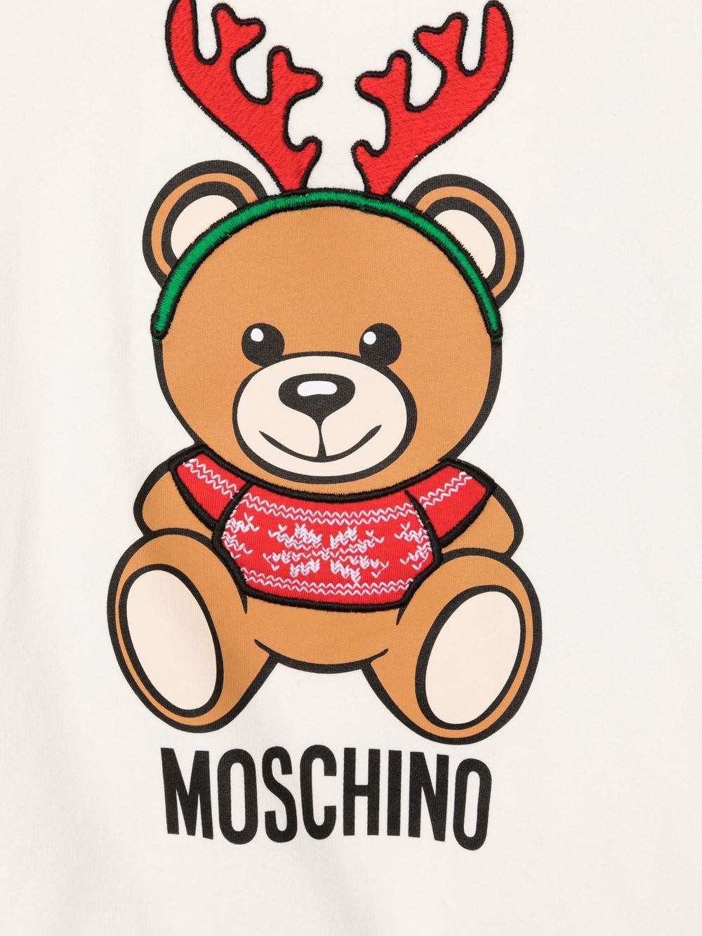 фото Moschino kids толстовка teddy bear