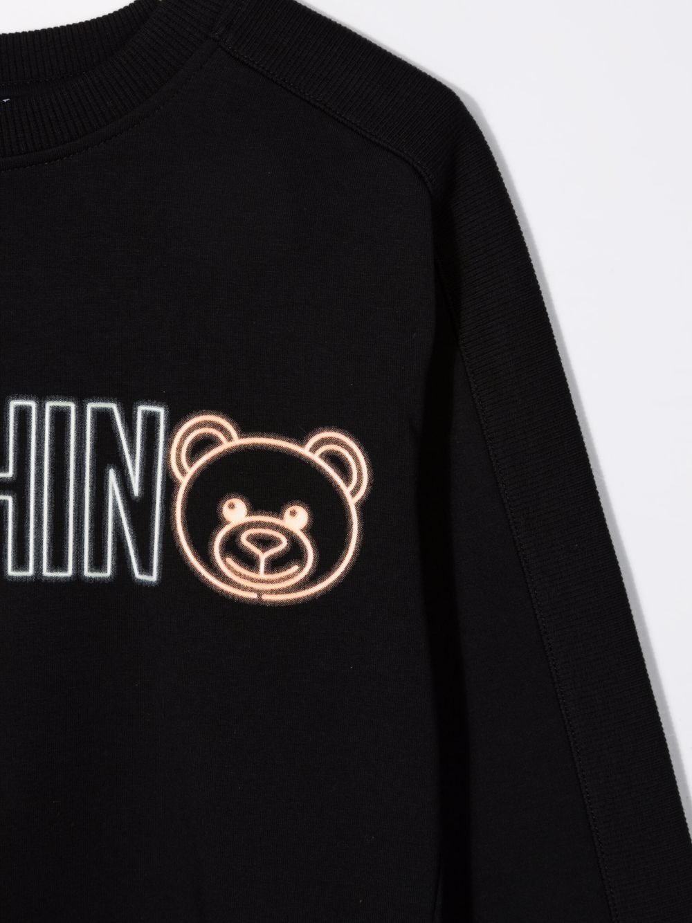 фото Moschino kids толстовка с логотипом