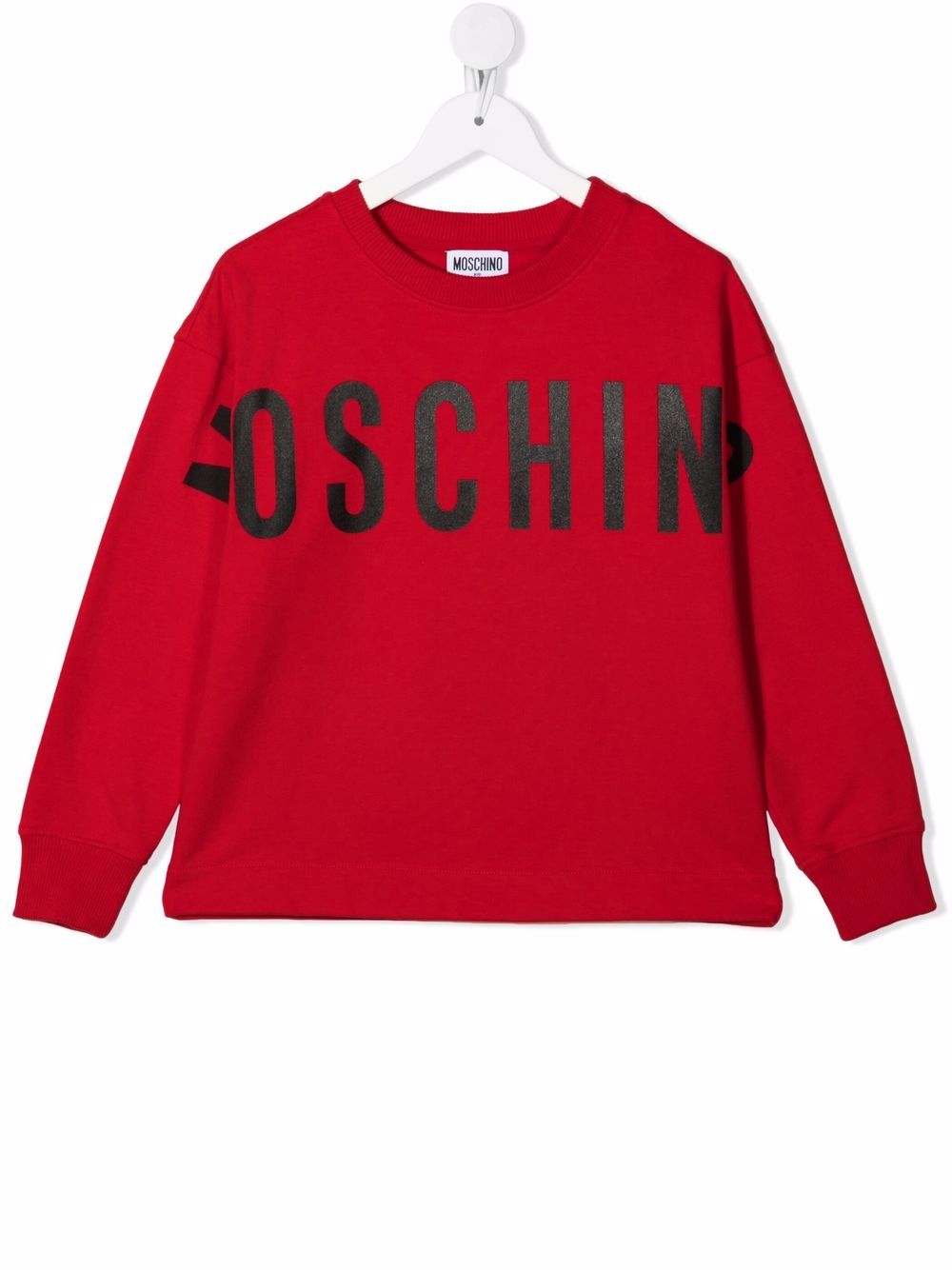 фото Moschino kids толстовка с логотипом