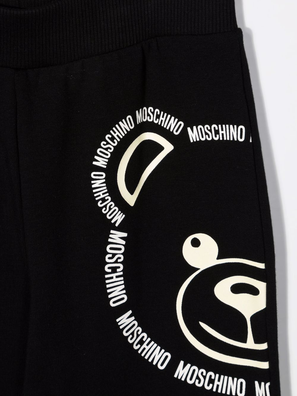 фото Moschino kids спортивные брюки с принтом teddy bear