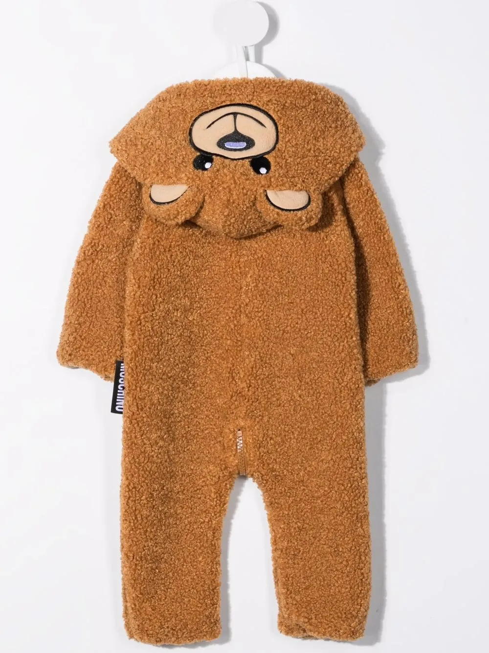 Moschino Kids Pyjama met capuchon - Bruin