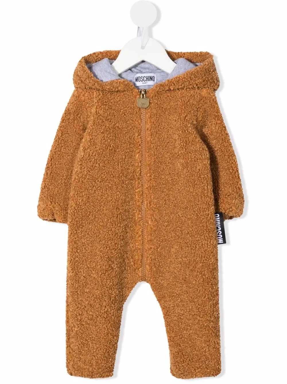 

Moschino Kids pijama con capucha - Marrón