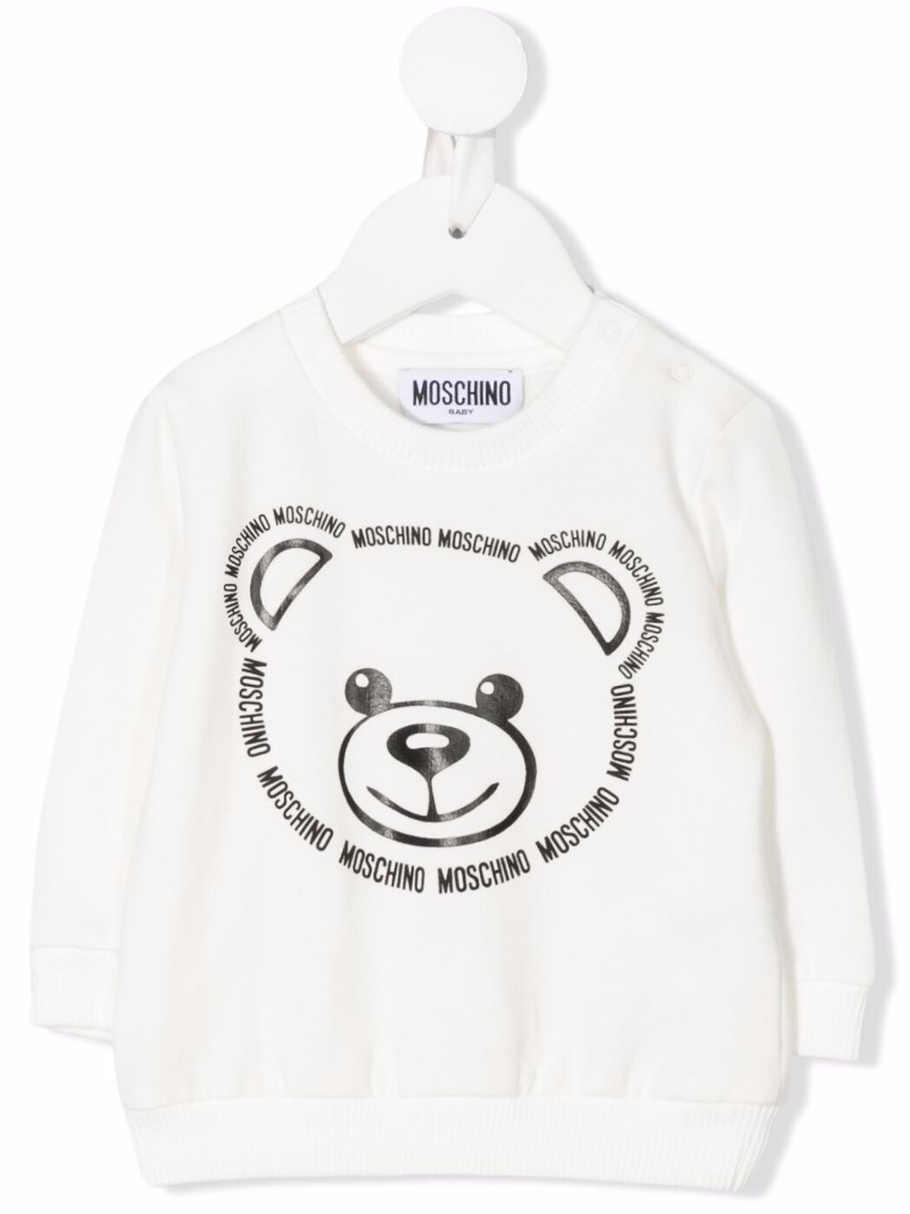 фото Moschino kids толстовка с логотипом