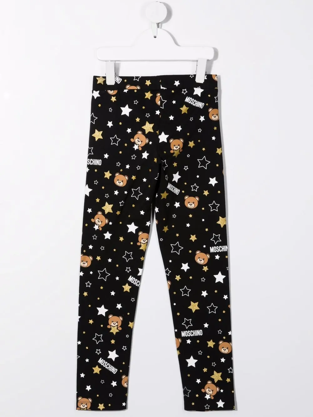 Imagen 2 de Moschino Kids leggins con motivo Teddy Bear