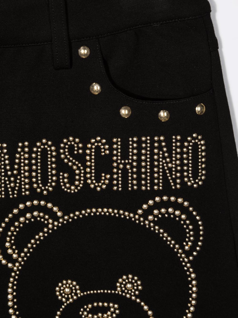 фото Moschino kids юбка мини с логотипом