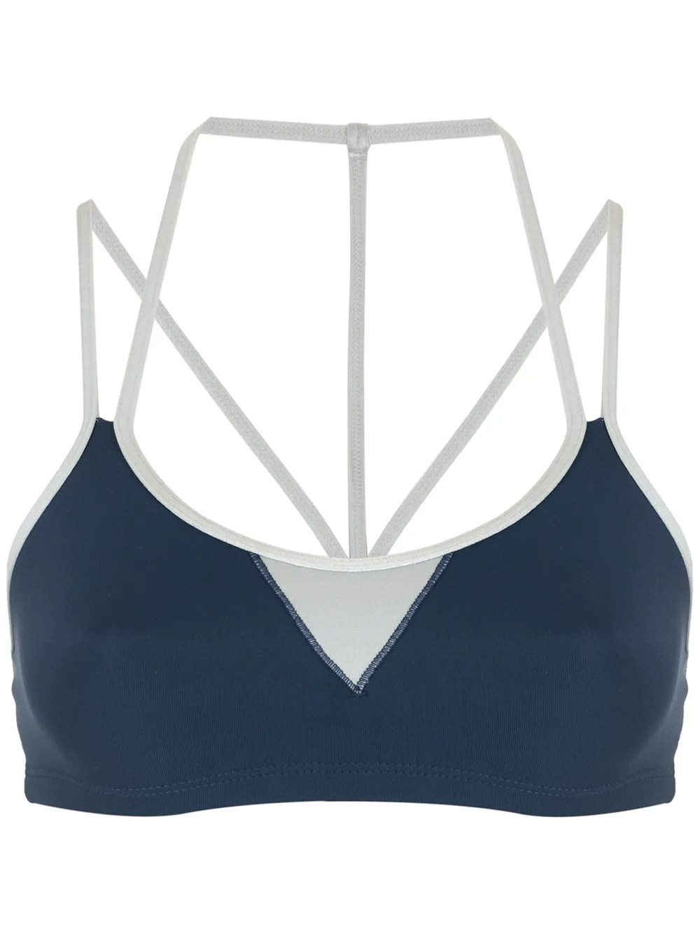

Lygia & Nanny Supplex Free cropped top - Blue