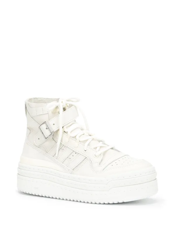 靴  Originals Triple Platforum Hi Adidas Triple PlatForum high-top Sneakers | Neutrals | FARFETCH