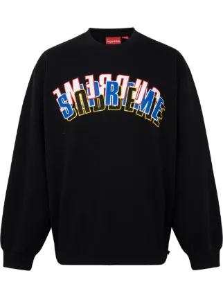 Supreme stacked crewneck スウェット　XL Supreme Stacked Crewneck (SS21) - $158