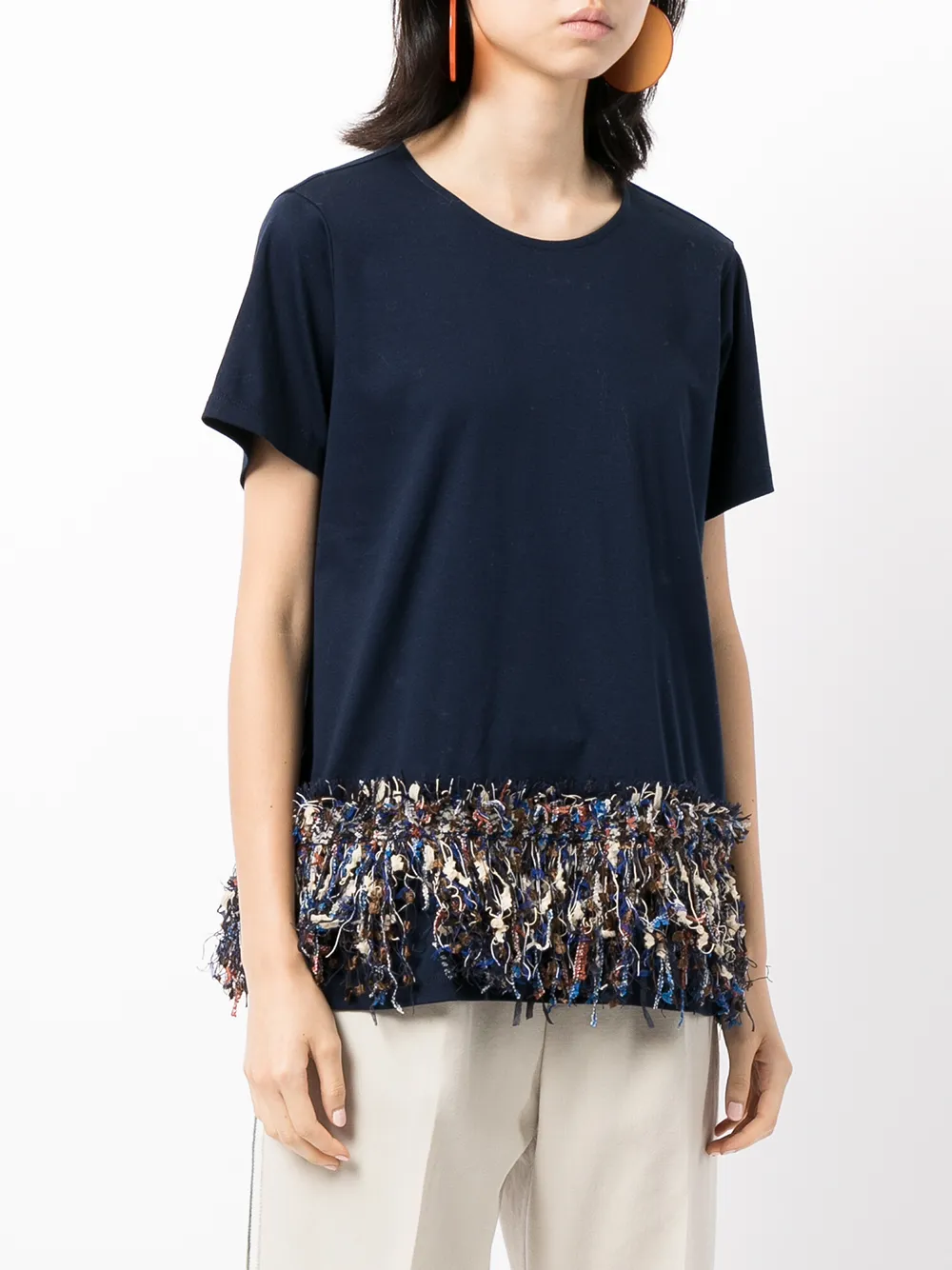 фото Coohem футболка vimar с бахромой