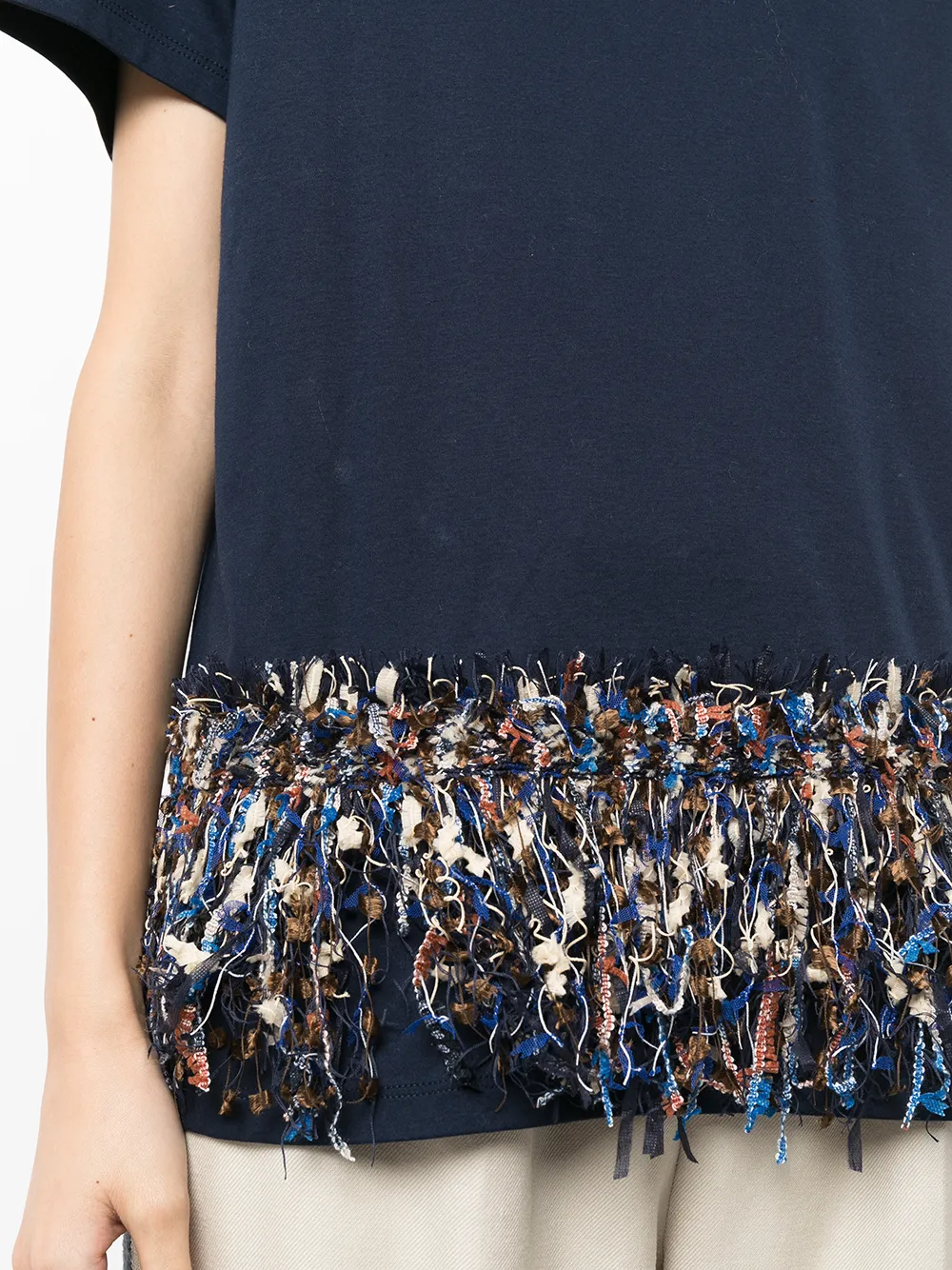 фото Coohem футболка vimar с бахромой