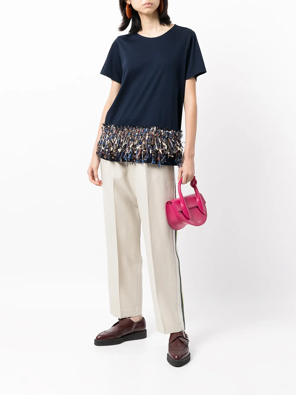 фото Coohem футболка vimar с бахромой