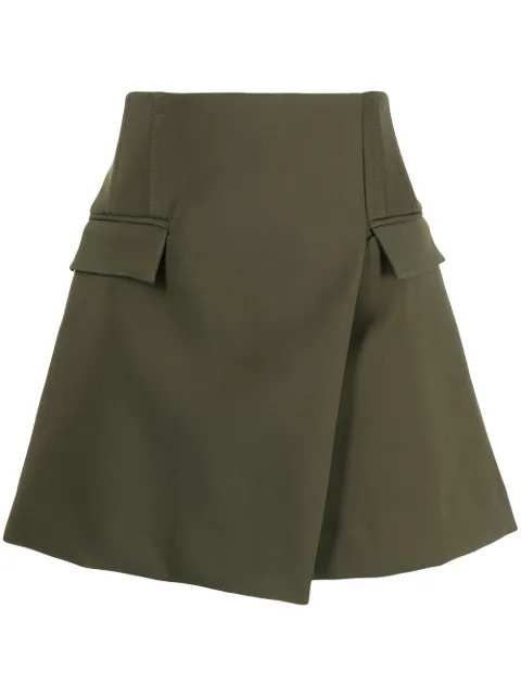 Dion Lee تنورة هاي ويست بقصة A