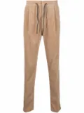 Brunello Cucinelli pleated drop-crotch corduroy trousers - Neutrals