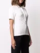 Fendi textured-finish short-sleeve polo shirt