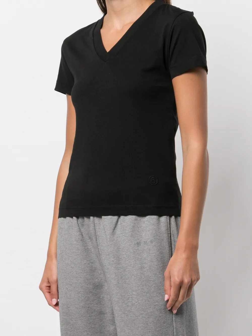 фото Mm6 maison margiela комплект из трех футболок с логотипом