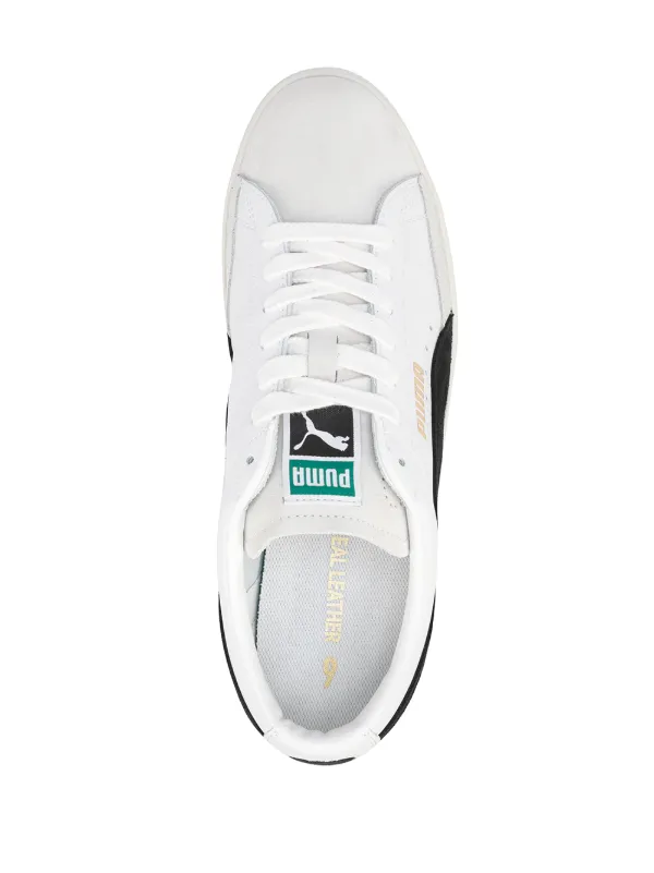 Puma Basket Vtg Luxe US13 白 限定228足 新品 PUMA Basket VTG low