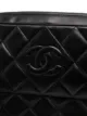 Chanel Pre-Owned 1995 CC diamond-quilted tassel crossbody bag