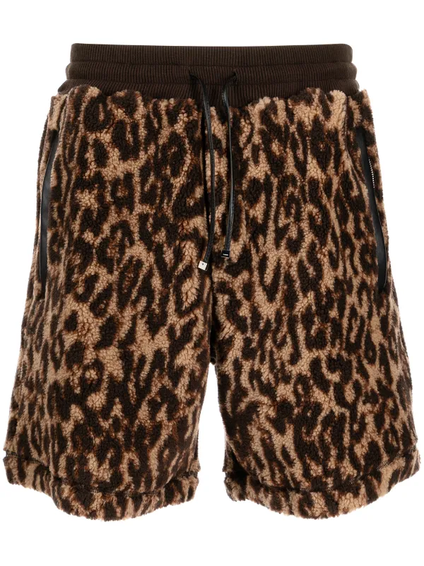 Pantalones cortos de chándal con motivo de leopardo AMIRI por 1,315€ -  Compra online AW21 - Devolución gratuita y pago seguro