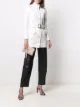 Image 2 sur Saint Laurent manteau ceinturé à simple boutonnage