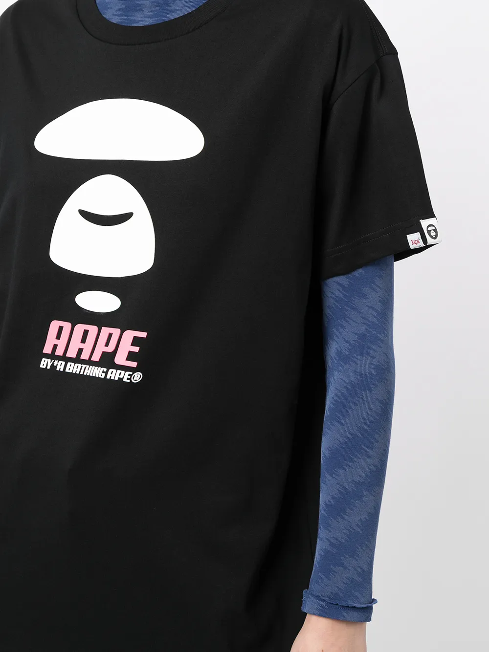 фото Aape by *a bathing ape® футболка с логотипом