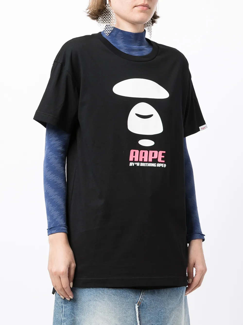 фото Aape by *a bathing ape® футболка с логотипом