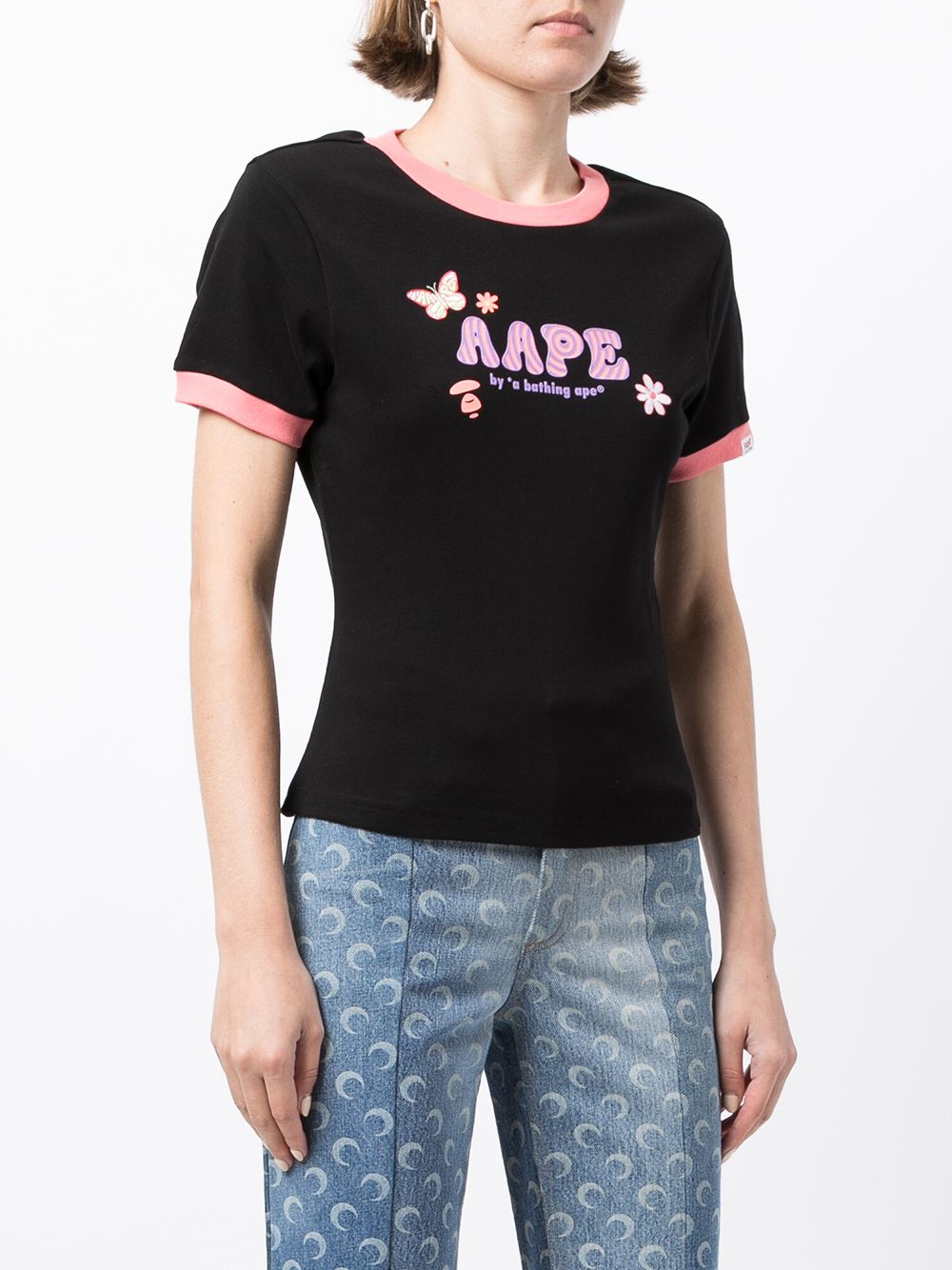 фото Aape by *a bathing ape® футболка с логотипом