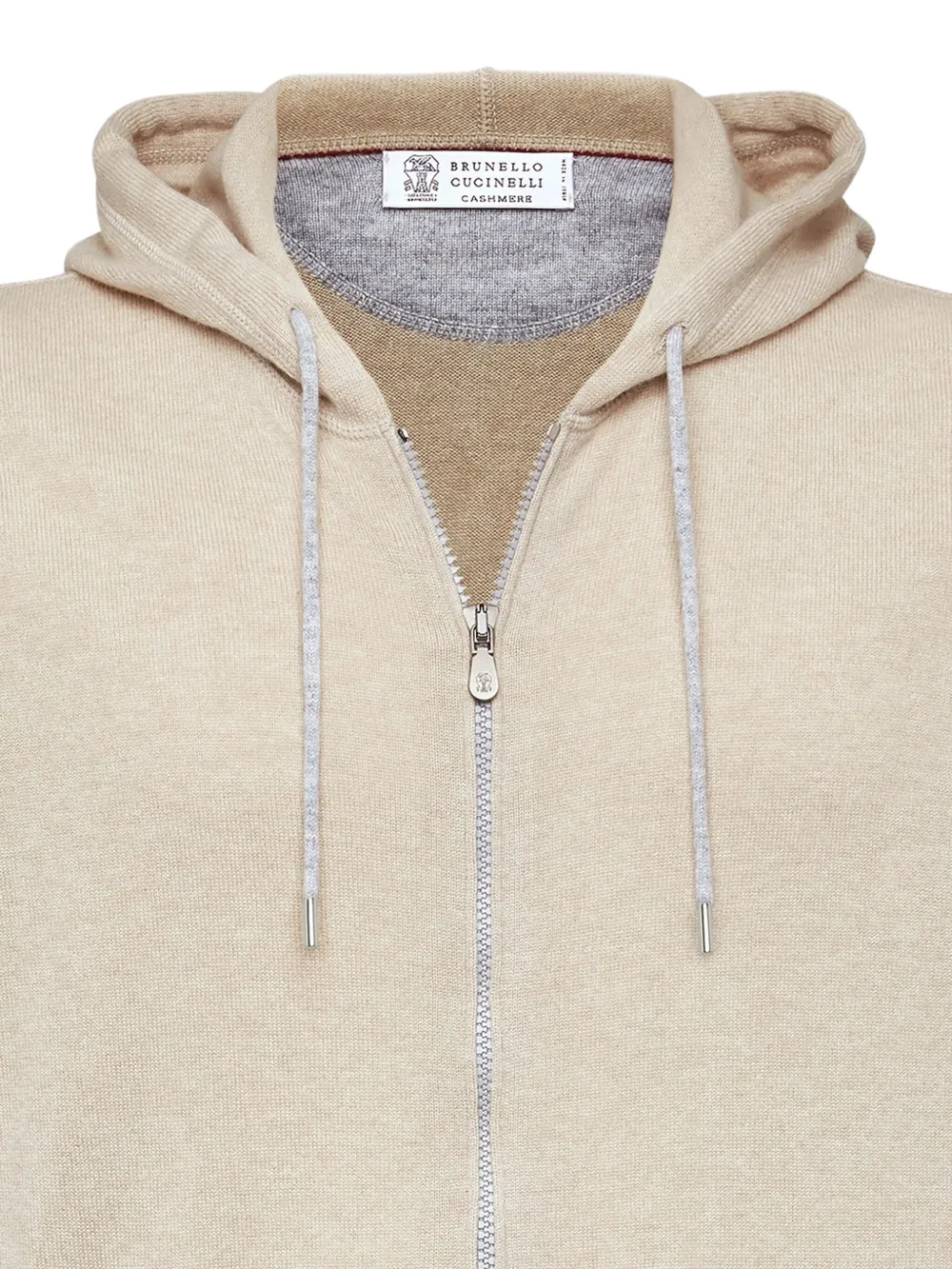 Brunello Cucinelli zip-up cashmere hoodie | Image 6