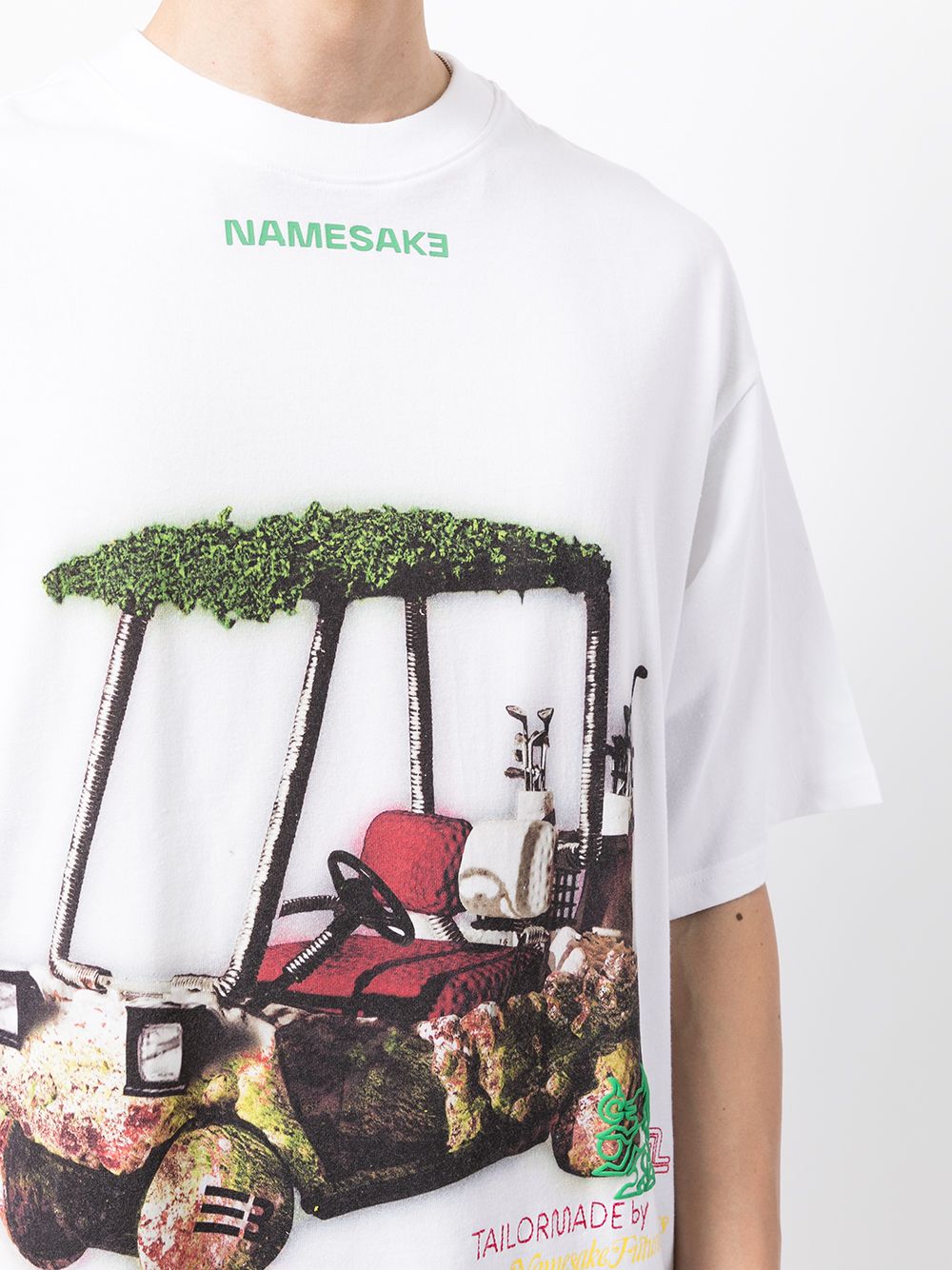 фото Namesake graphic-print cotton t-shirt