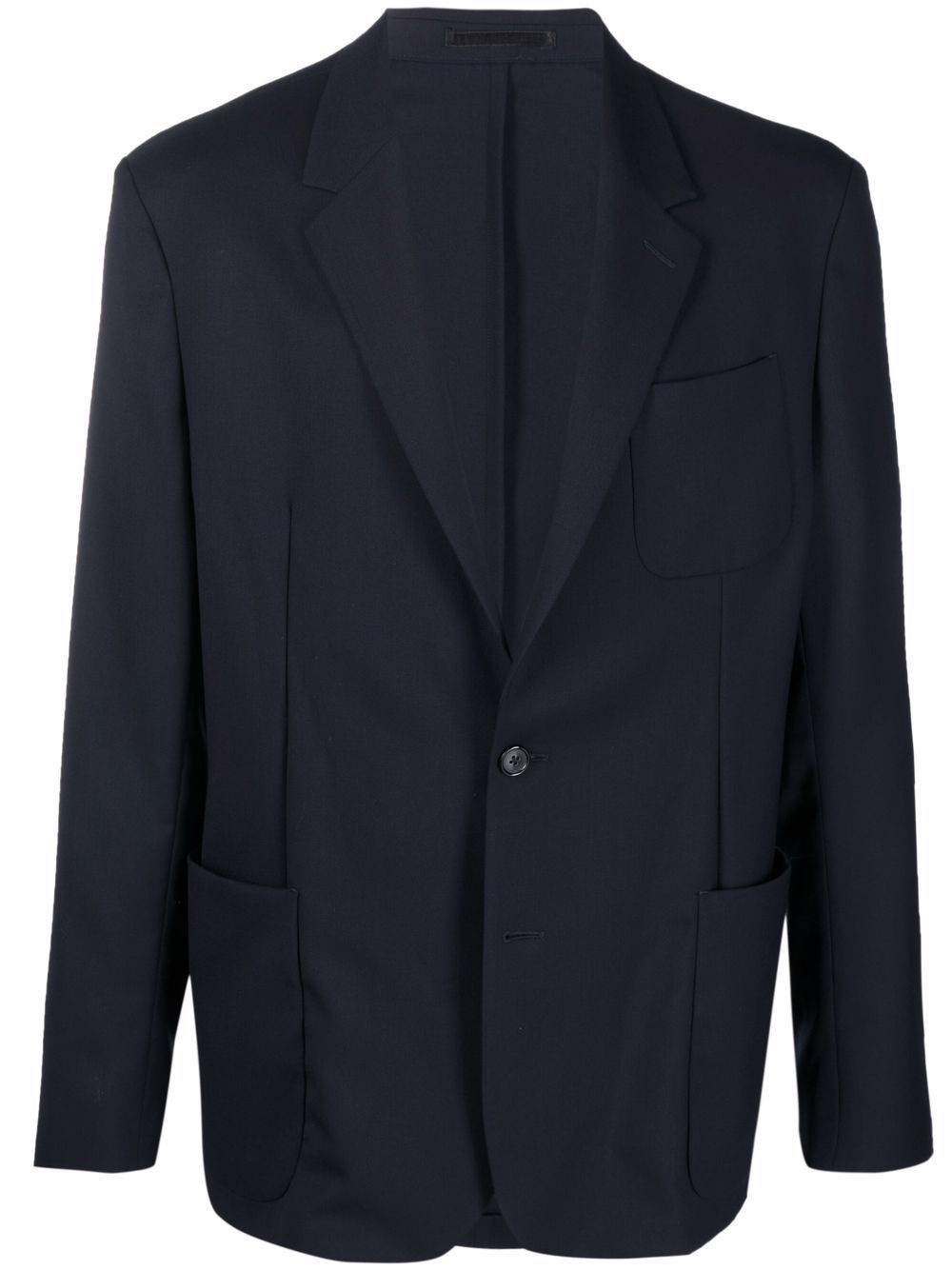 Image 1 of Paul Smith darted single-breast wool blazer