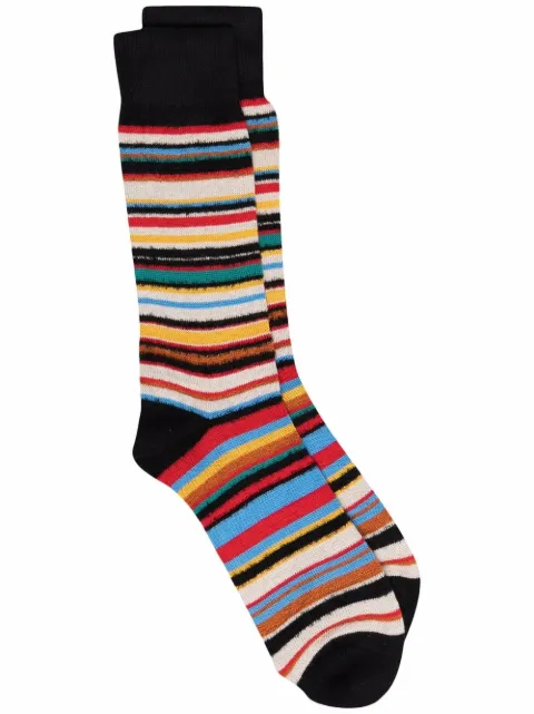 Paul Smith striped knit socks