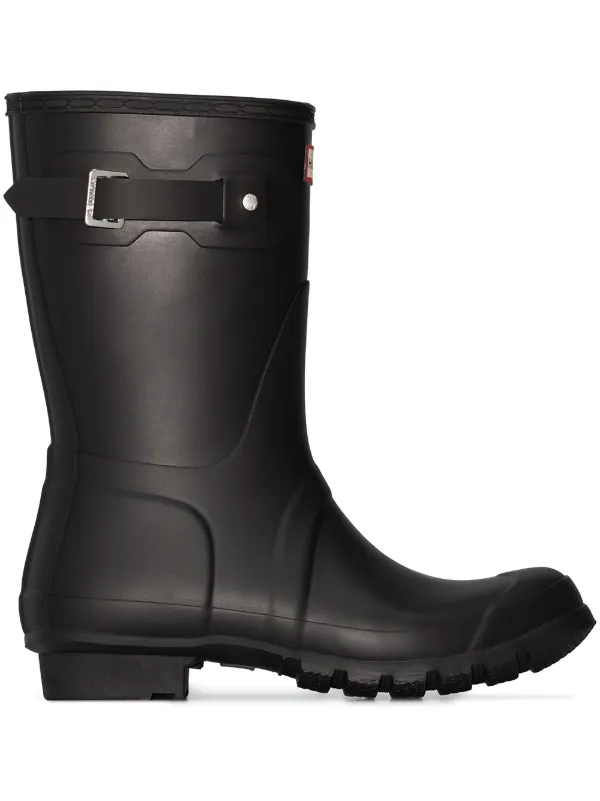 Hunter hotsell leather wellies