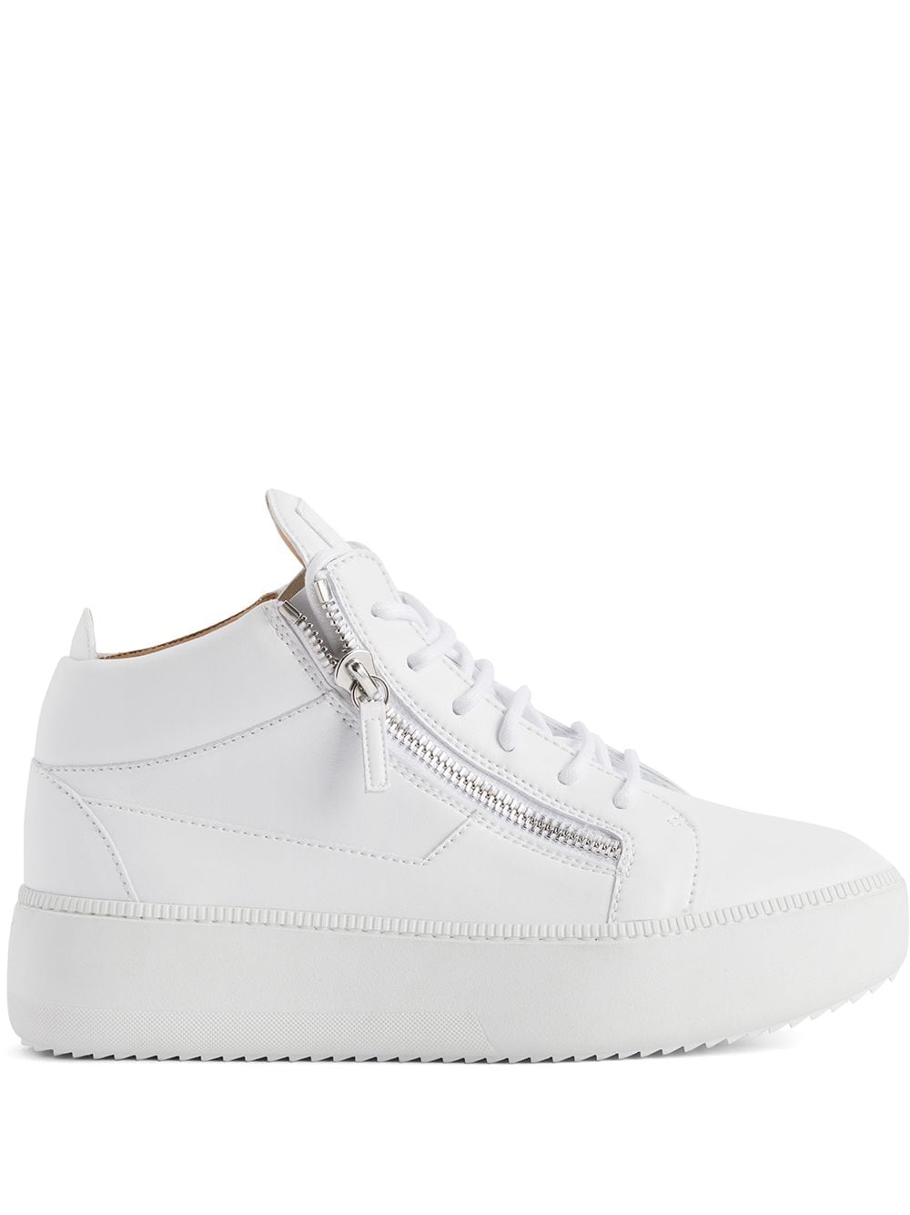 

Giuseppe Zanotti tenis altos Kriss - Blanco