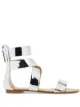 Image 1 of Giuseppe Zanotti Dory metallic flat sandals
