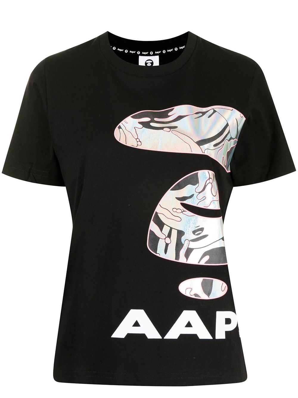 фото Aape by *a bathing ape® футболка с графичным принтом