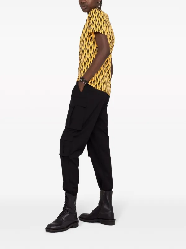 Rabanne Ciao Paco Print T-shirt | Yellow | FARFETCH
