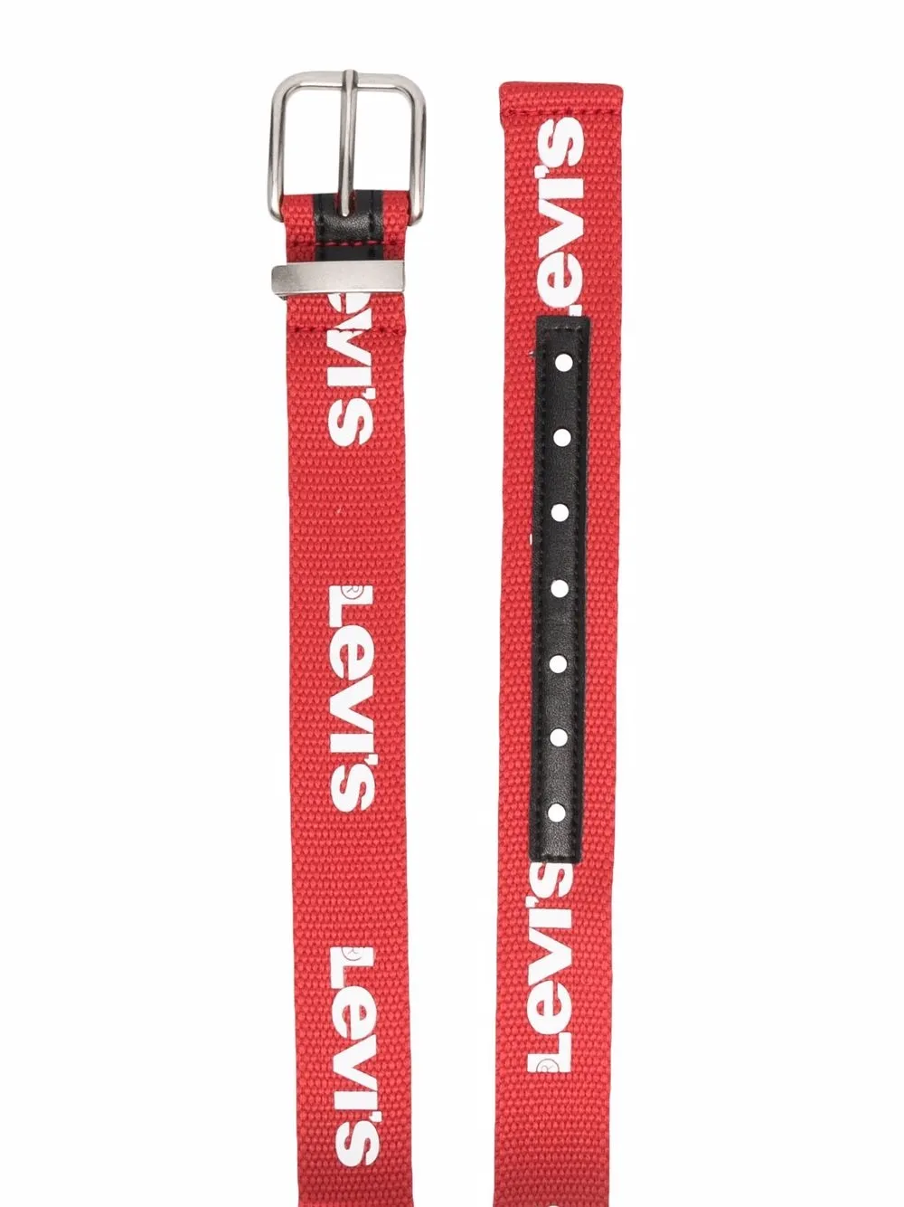  Levi's Kids Logo-print Buckled Belt - Red 