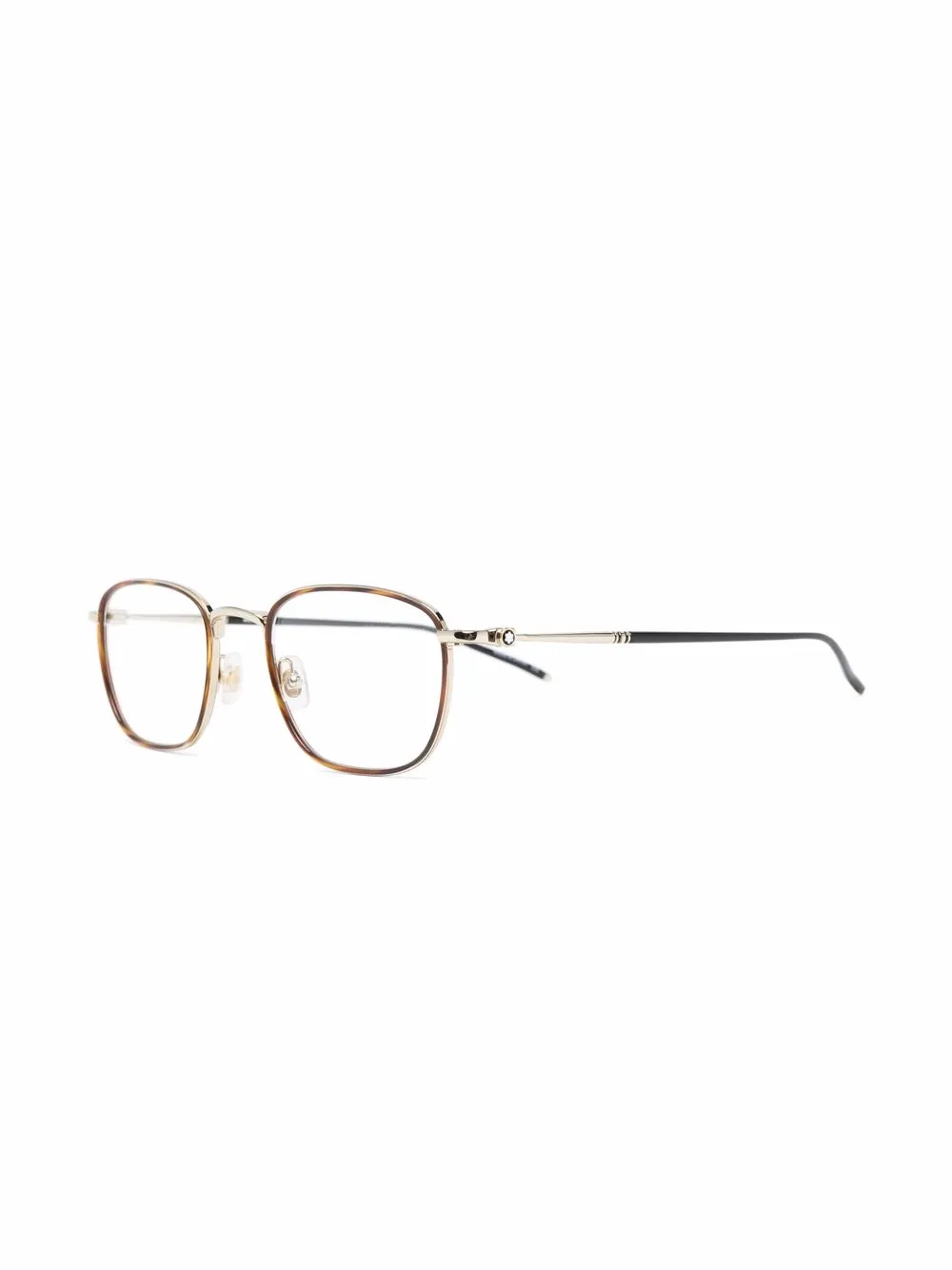 Montblanc Bril met vierkant montuur - Goud