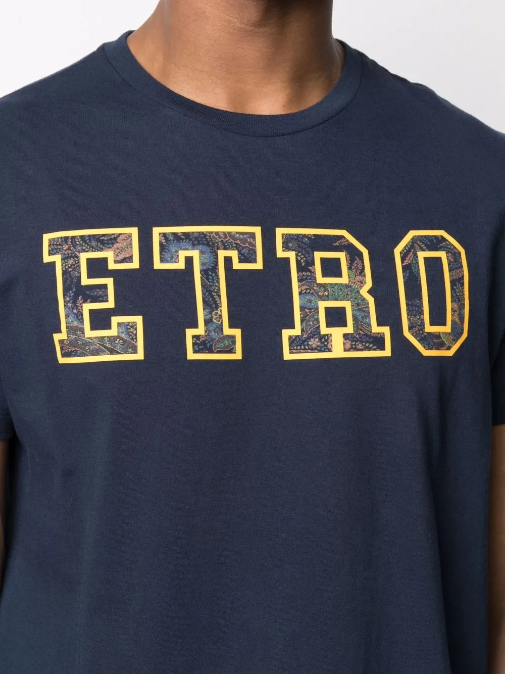 фото Etro футболка с логотипом