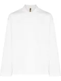 TEKLA buttoned poplin pajama shirt - White