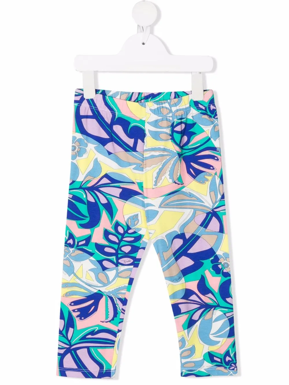 

PUCCI Junior Samoa-print leggings - Black