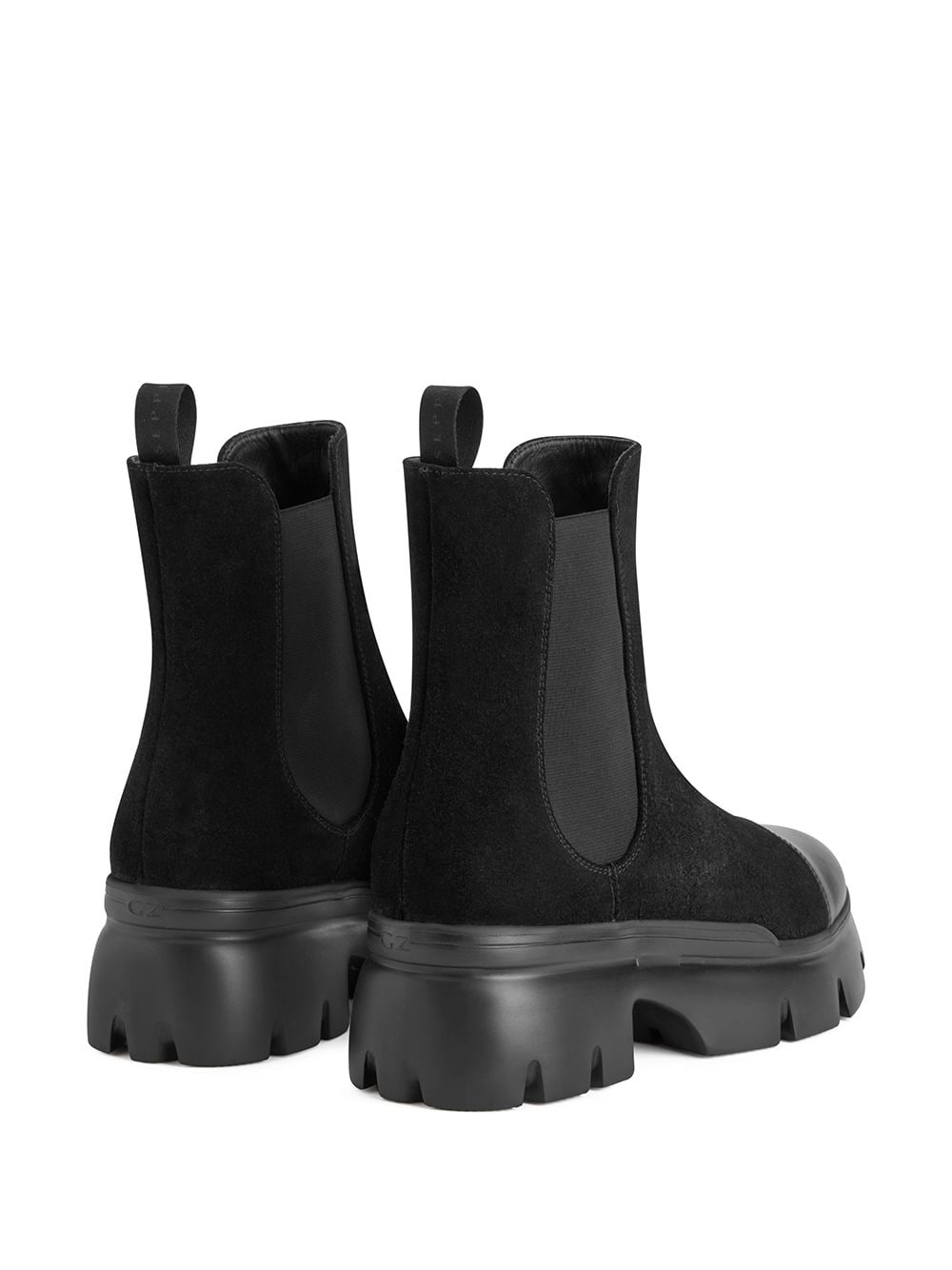 Shop Giuseppe Zanotti Apocalypse Ankle Boots In 黑色