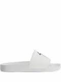 Giuseppe Zanotti Brett signature slides - White