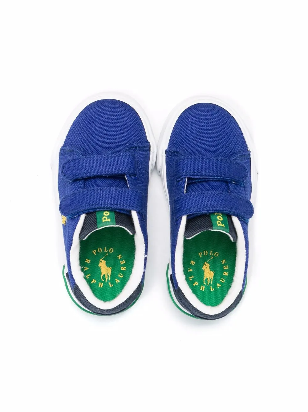 фото Ralph lauren kids кеды с вышитым логотипом